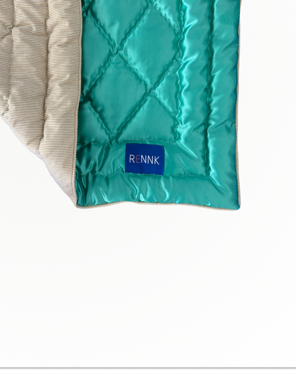 Nautilus Yorgan Blanket - Aegean Blue