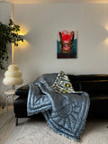 Silk Ikat Yorgan Blanket