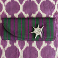 Moiré Diane Clutch